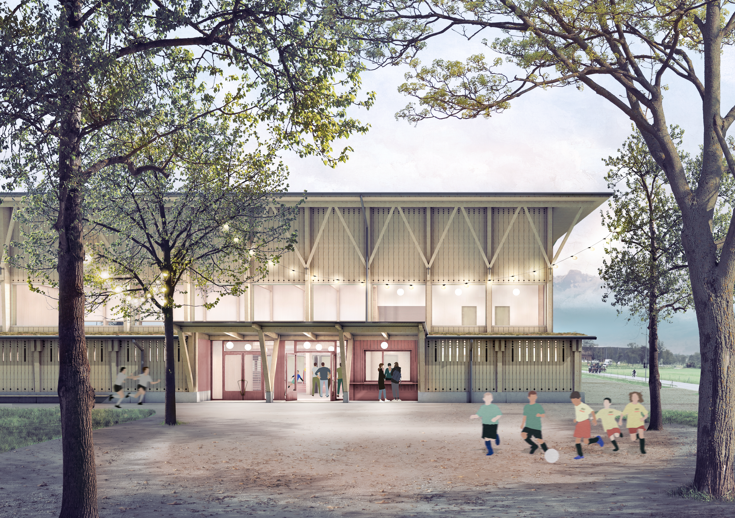 Turnhalle Salez